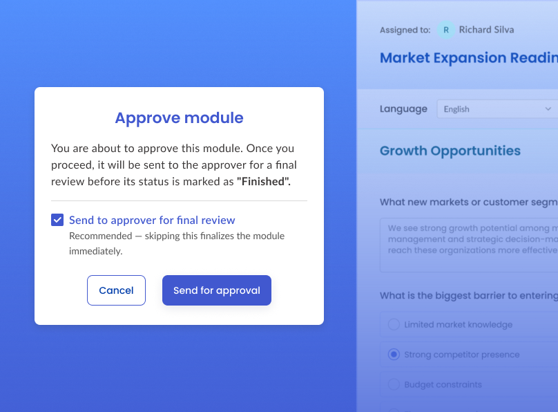 Second-Layer Approval